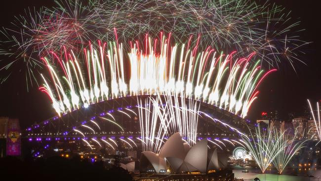 New Years Eve fireworks is a huge event on Sydney’s schedule, but Mr Shepherd says too much of it is empty. Picture: Toby Zerna