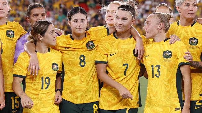 The Matildas will host the Asian Cup. Picture: Darrian Traynor/Getty Images