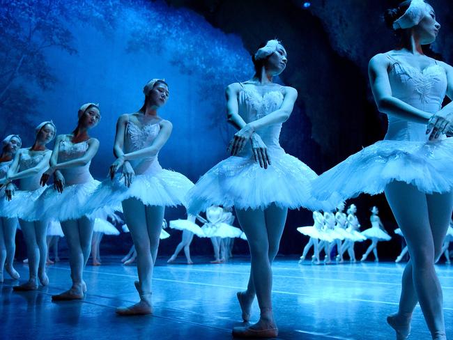 Shanghai Ballet performing in Melbourne. Picture: Nicole Garmston