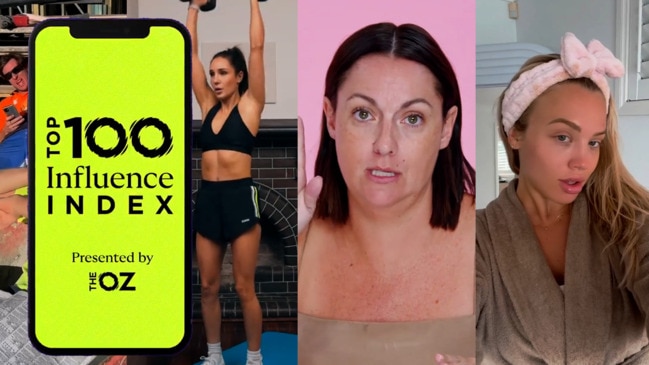 Aussie stars from The Influencer Index