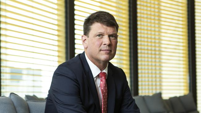 AGL boss Brett Redman. Picture: Hollie Adams/The Australian