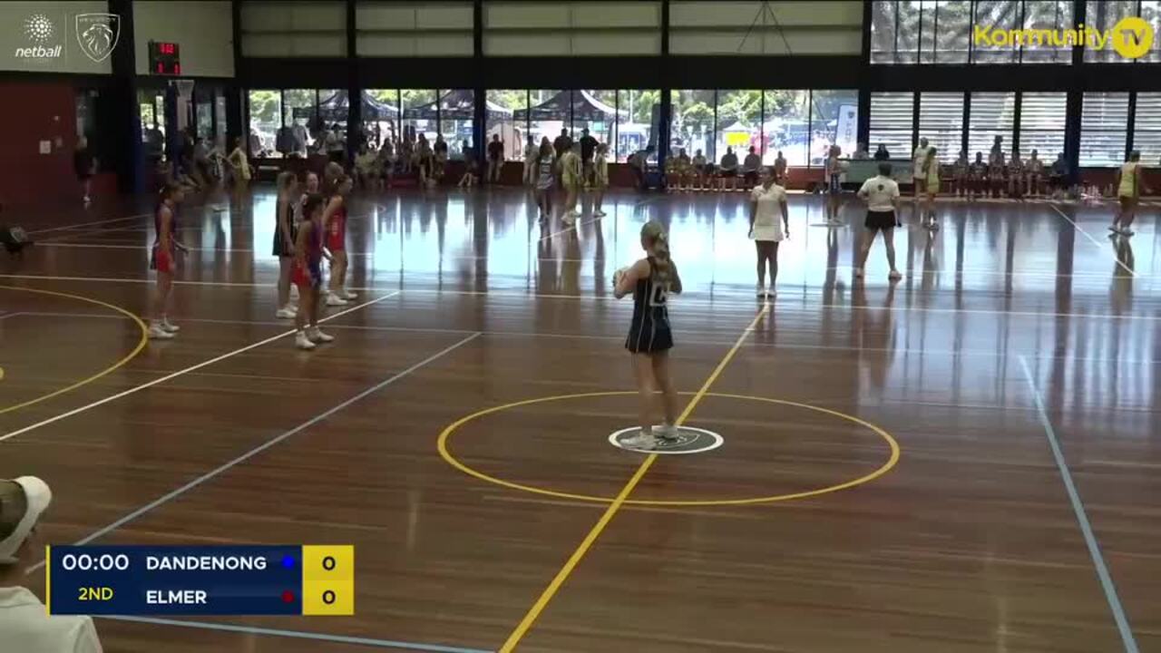 Replay: Dandenong Valley v Elmer (15&U) - 2025 Netball Victoria State Titles Day 1