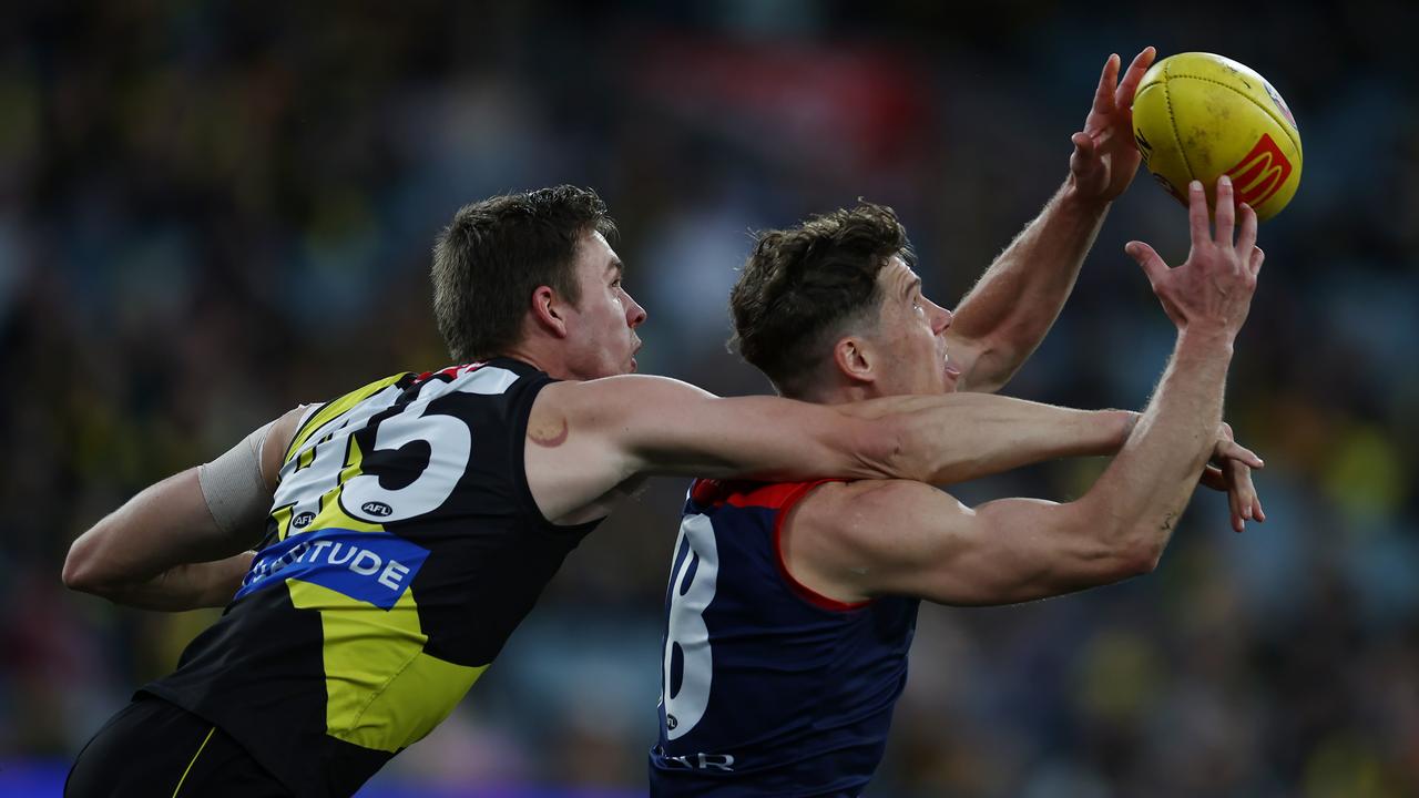 Tylar Young has become a mainstay in the Richmond backline. Picture: Michael Klein.