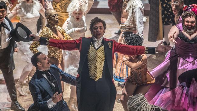 Hugh Jackman stars in The Greatest Showman.