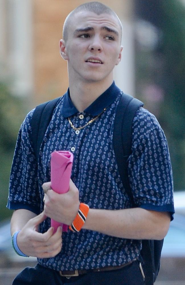 Rocco Ritchie has been arrested in North London. Picture: Splash News Australia