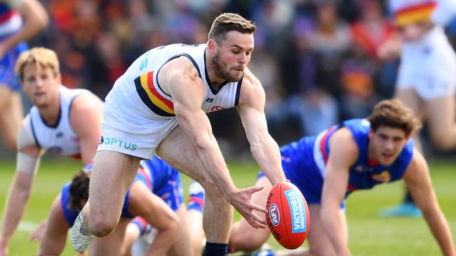 Could Brad Crouch win his first Crows club champion award? Picture: Quinn Rooney/Getty Images