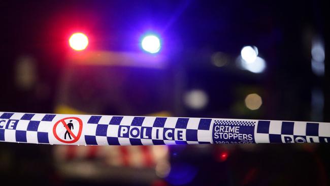 Police had established a crime scene and had blocked off one lane of the Pacific Highway with police cars with their lights activated and traffic cones. (File image)