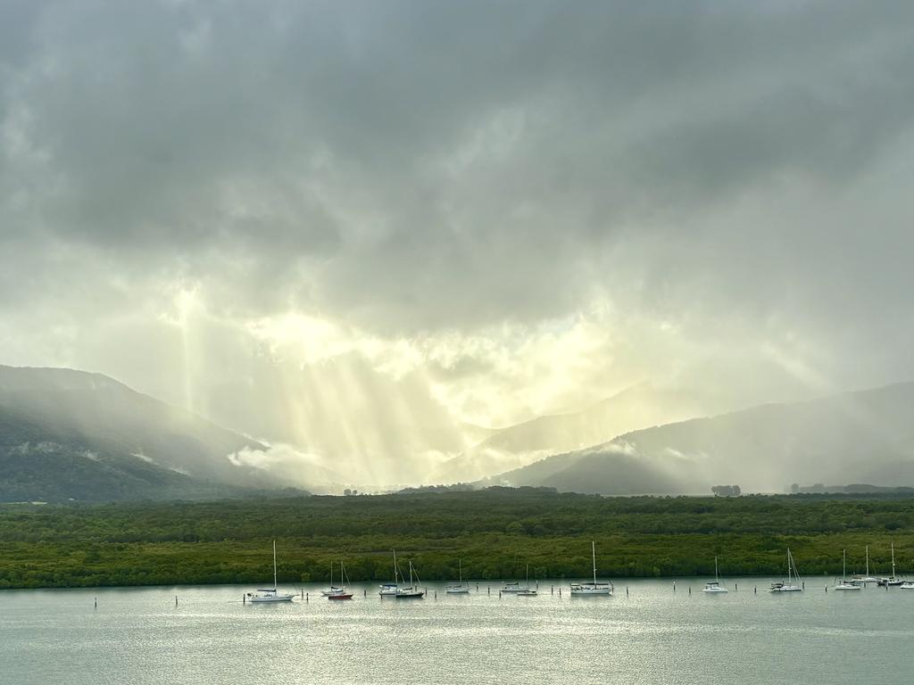 First light breaks over Trinity Inlet in Queensland. Picture: Belinda Peck