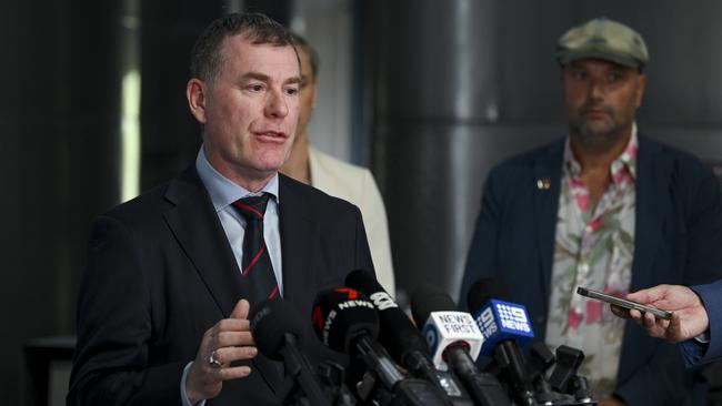 Housing and Urban Development Minister Nick Champion at Bird In Hand winery. Picture: Mark Brake