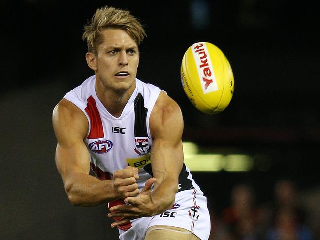 With hair like that, St Kilda’s Sean Dempster could be a keen pick to take Zayn’s One Direction spot.