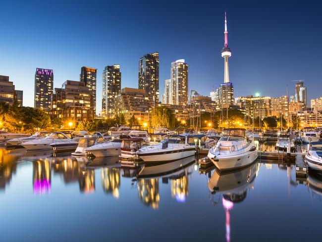 ESCAPE: FREQUENTLY ASKED QUESTIONS TORONTO, ONTARIO -  City skyline view of CN Tower in Toronto, Ontario, Canada from the marina along Lake Ontario. Picture: Istock