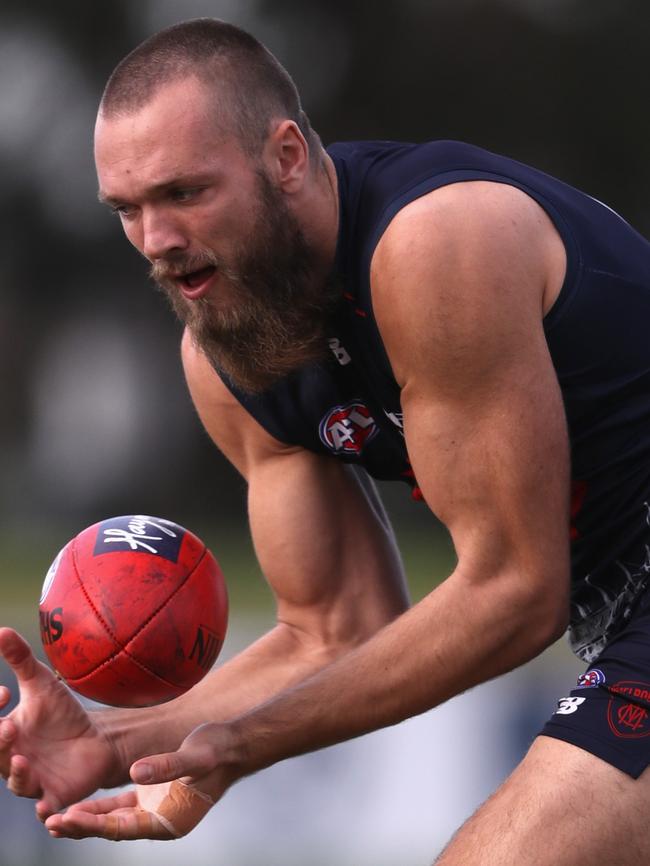 Max Gawn has struggled the last two weeks. Picture: Getty