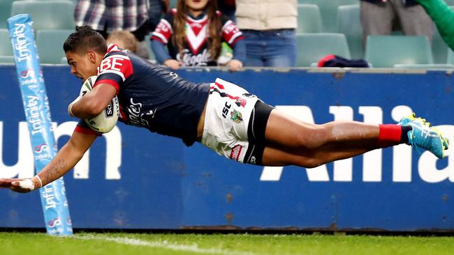 Rooster Latrell Mitchell had a good season and will be a future star. Picture: Gregg Porteous