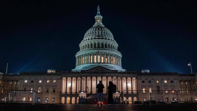 The House and Senate approved a stopgap funding bill to avert a government shutdown, extending funding into mid-March. Picture: Kent Nishimura/Getty Images/AFP