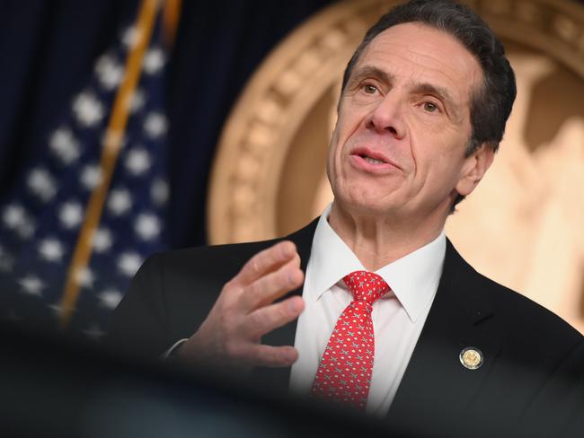 New York Governor Andrew Cuomo. Picture: AFP