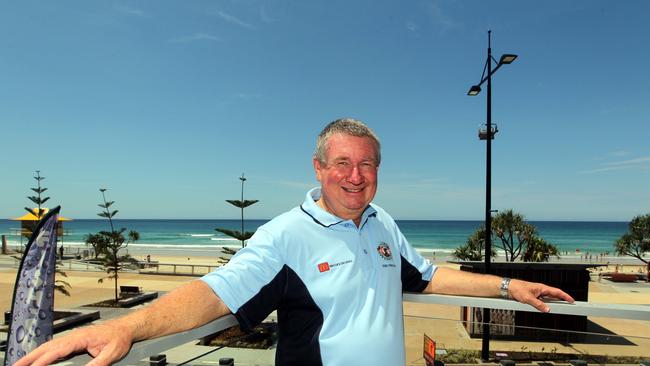 Former Surfers Paradise Surf Lifesaving Club President Danny Jones.