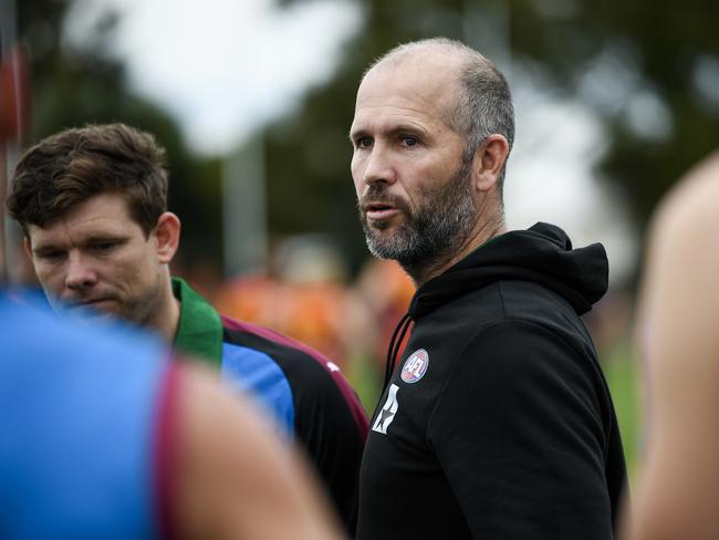 McVeigh has leaned on his AFL coaching experience to help the Allies. Picture: Mark Brake/AFL Photos/via Getty Images