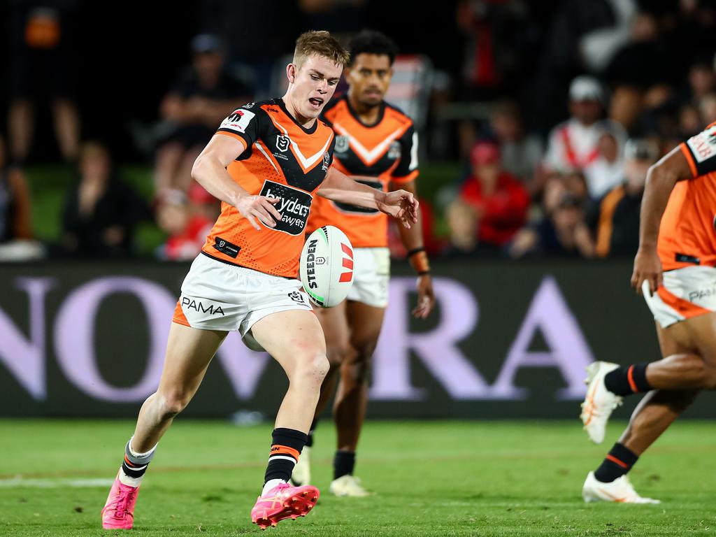 Lachlan Galvin will debut in the No.6 jersey. Picture: NRL Photos