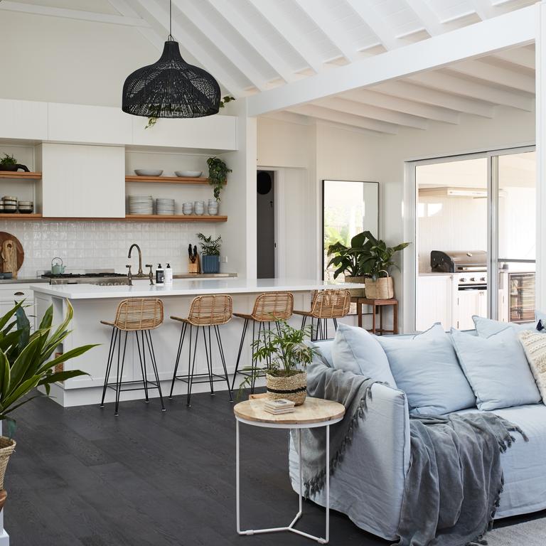 The kitchen at Soul of Gerringong short term rental property. Picture: Stegbar