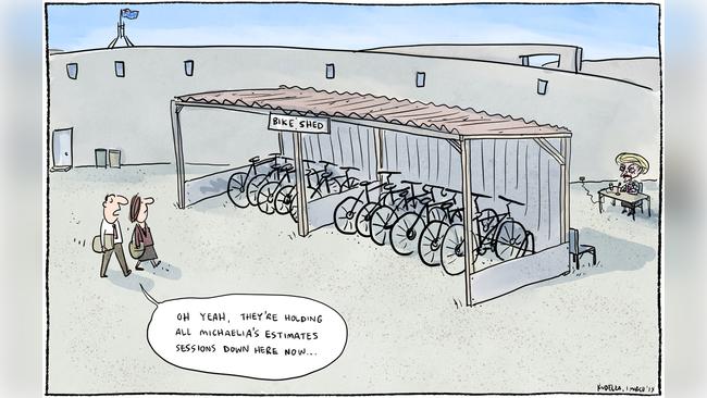 Jon Kudelka Letters Page Cartoon for 01-03-2018Version: Letters Cartoon  (1280x720 - Aspect ratio preserved, Canvas added)COPYRIGHT: The Australian's artists each have different copyright agreements in place regarding re-use of their work in other publications.Please seek advice from the artists themselves or the Managing Editor of The Australian regarding re-use.