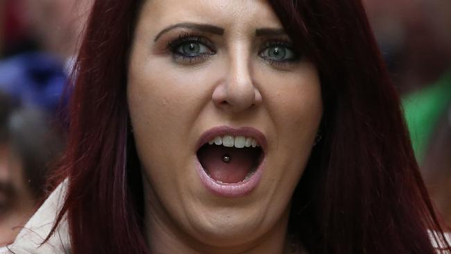 Jayda Fransen, the woman Mr Trump retweeted. Pic: AFP