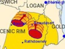 Severe thunderstorm warnings have been issued for parts of the southeast. Picture: BOM