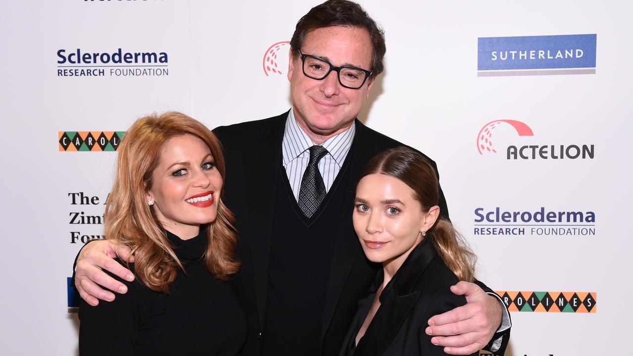 Candace Cameron Bure, Bob Saget and Ashley Olsen attend Cool Comedy – Hot Cuisine, A Benefit For The Scleroderma Research Foundation at Carolines On Broadway on December 8, 2015 in New York City.