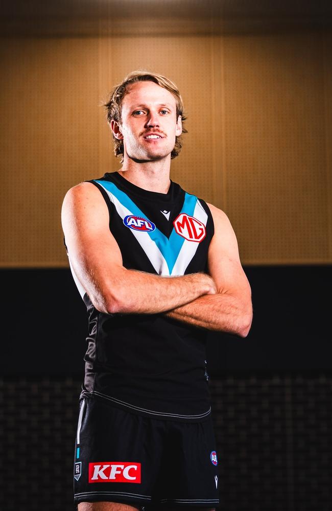 Jack Lukosius headed to Port in 2024. Picture: Port Adelaide