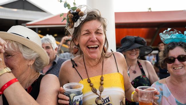 Janine Milne at the 2023 Darwin Cup. Picture: Pema Tamang Pakhrin