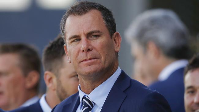 Wayne Carey was booted from Crown’s Perth complex last Thursday night. Picture: Getty Images