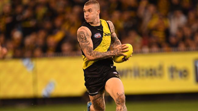 Dustin Martin is the hot favourite for the Brownlow Medal. Picture: AAP Images