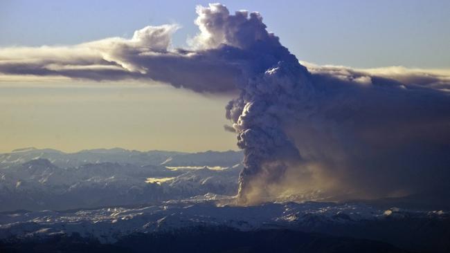 Not the first time ... ash from this Chilean eruption in 2011 disrupted flights in Australia and elsewhere.