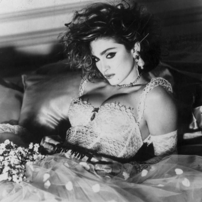 Singer Madonna in 1984.