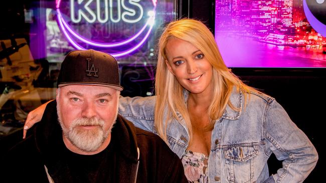 Kyle Sandilands and Jackie O co-host the KIIS FM breakfast show.