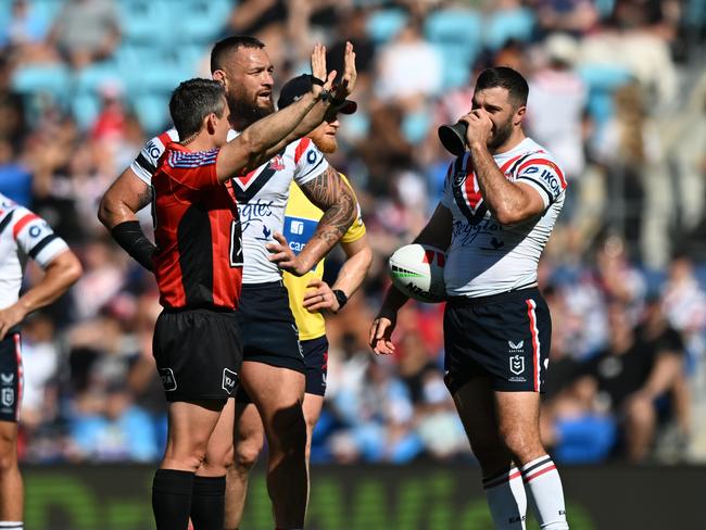 Jared Waerea-Hargreaves was sent to the bin. Picture: NRL Photos