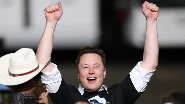 Elon Musk recently became the world’s richest person. Picture: Joe Raedle/Getty Images/AFP