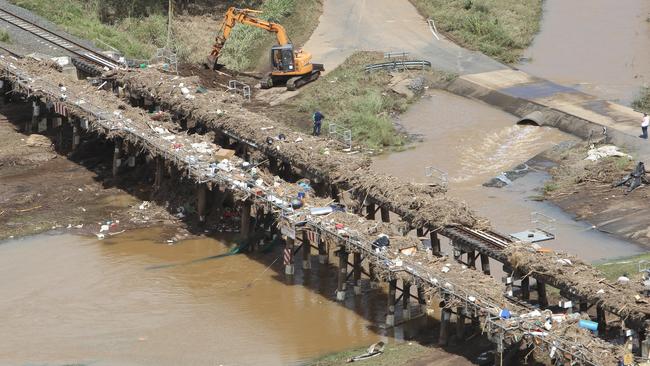 The township of Grantham was devastated by the 2011 floods. Picture: supplied