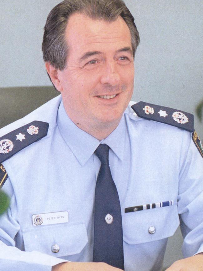 Former police commissioner Peter Ryan.