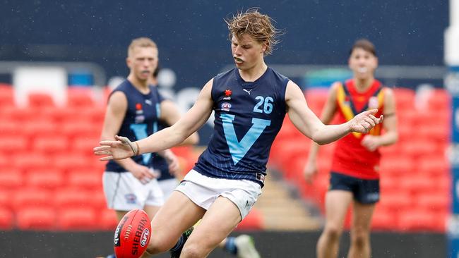 Josh Smillie is one of the early pick 1 contenders in 2024. Picture: Russell Freeman/AFL Photos