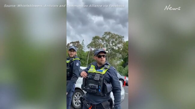 Climate change protesters descend on the Melbourne Cup