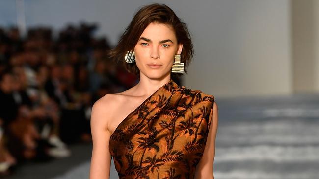 SYDNEY, AUSTRALIA - MAY 13:  Bambi Northwood-Blyth walks the runway during the Bec + Bridge show at Mercedes-Benz Fashion Week Resort 20 Collections at Blacksmiths Workshop, Carriageworks on May 13, 2019 in Sydney, Australia.  (Photo by Stefan Gosatti/Getty Images)