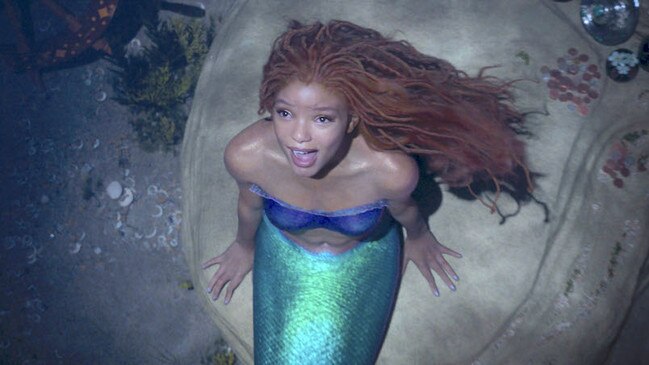 Singer and actress Halle Bailey stars as Ariel in The Little Mermaid. Picture: Disney