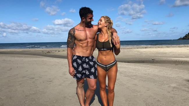 They are spruiking their health and fitness credentials, both proving to be in good shape in this Instagram picture from Cape Tribulation.