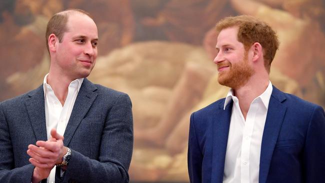 The once-close brothers’ relationship is under a lot of strain. Picture: Toby Melville - WPA Pool/Getty Images