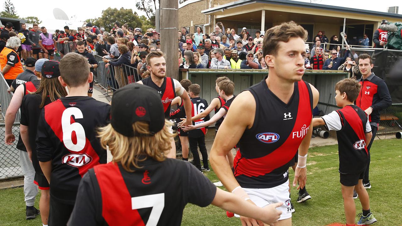 Essendon could be forced to make major changes this week. Photo: Daniel Pockett/Getty Images.