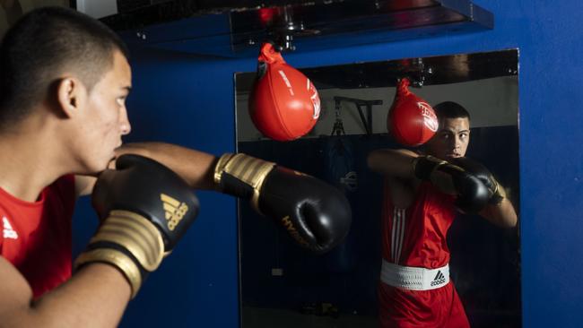 Malcolm Matthes says boxing has made a massive positive impact on his life.