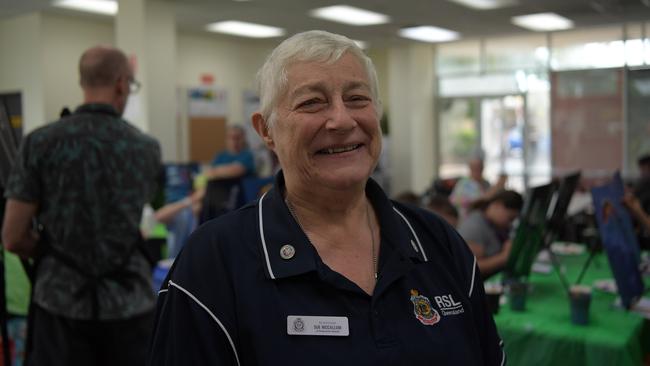 Susan Jane McCallum was awarded an Order of Australia for service to veteran services. Picture: (A)manda Parkinson