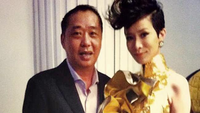 Singapore gambling whale Dr Andy Wong and an unknown friend. He is also known as Dr Wong Yew Choy, he is being sued by Star for $43m. Picture: Supplied 