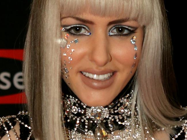 Gabi Grecko on the red carpet during the arrivals for the 2014 AFL Brownlow Medal at Crown Casino on Monday, September 22, 2014, in Melbourne, Australia. Picture: Tim Carrafa