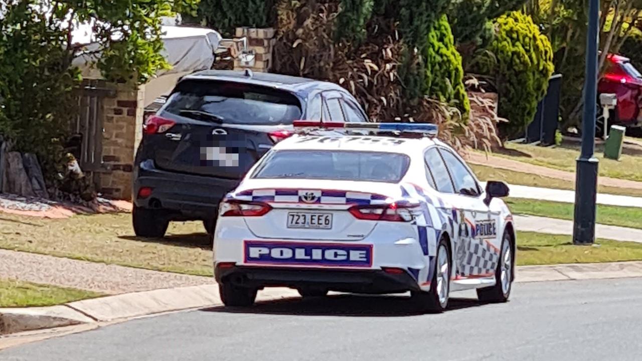 Police attending a Queensland residential care home for youths.